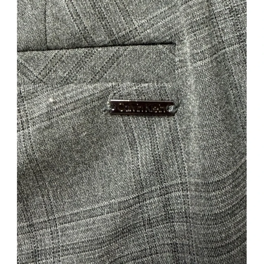 NWT‎ Calvin Klein Womens Gray Modern Ankle Dress Pants Slacks Trousers Size 12